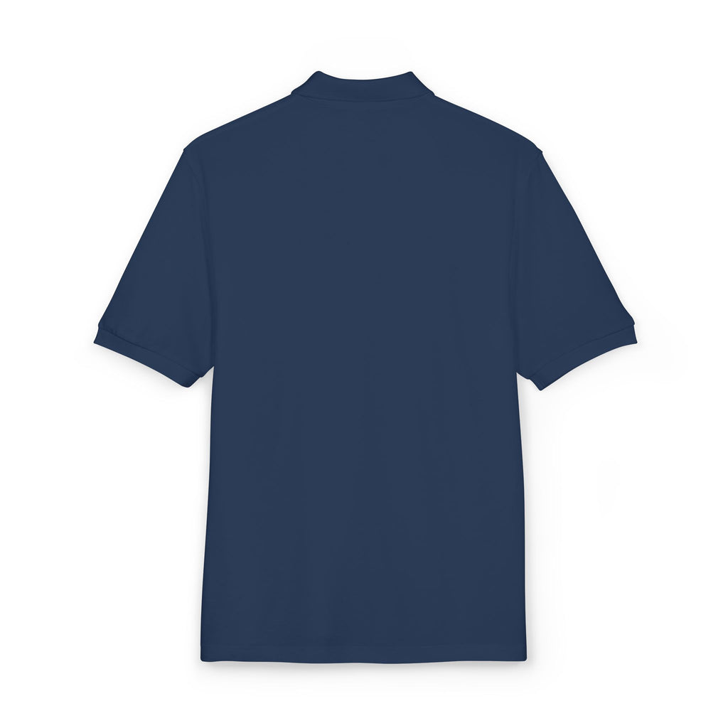 The Cadet | Navy Embroidered Polo Shirt — dC Monogram