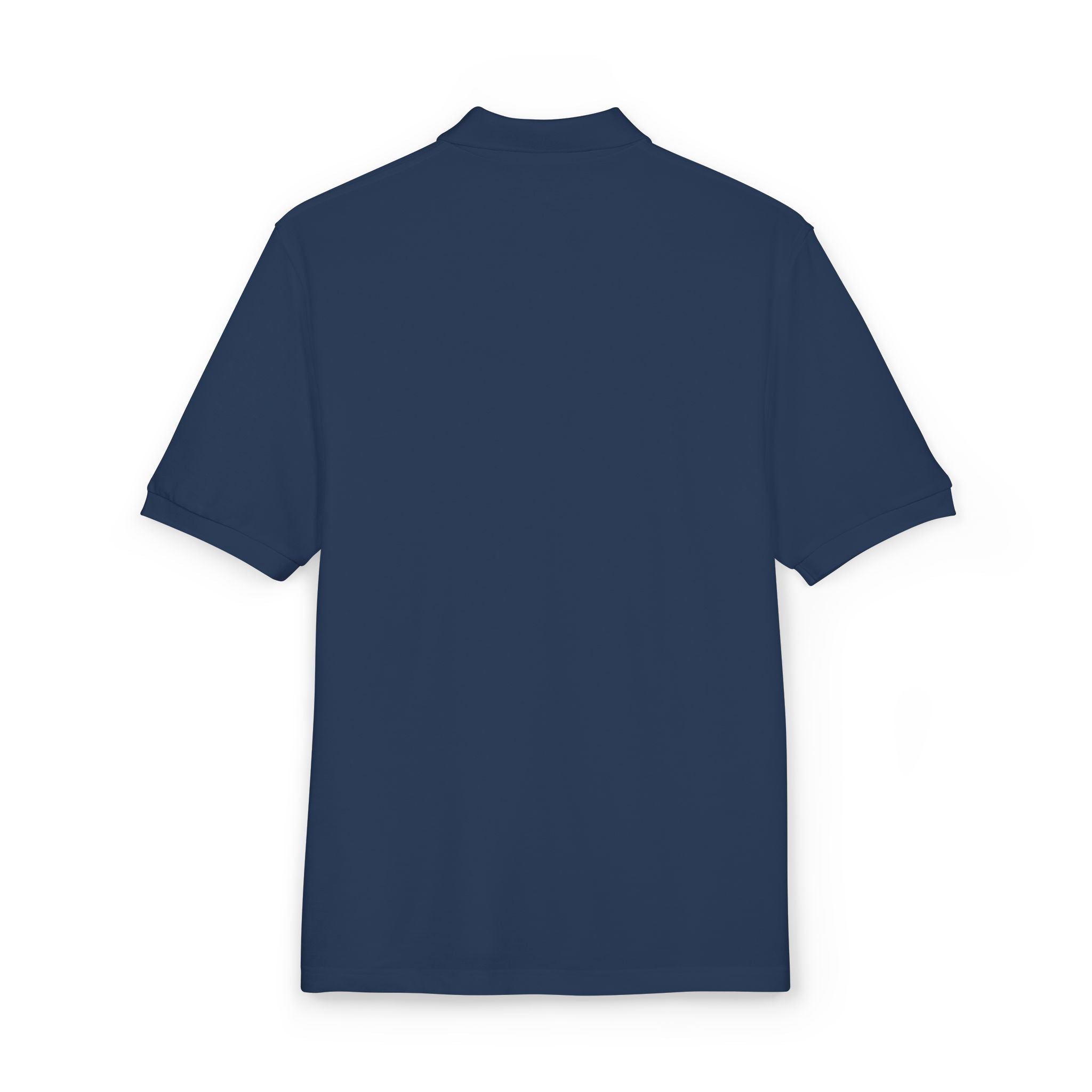 The Cadet | Navy Embroidered Polo Shirt — dC Monogram