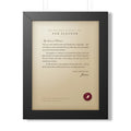 La Lettre — Your Love Letter, Framed