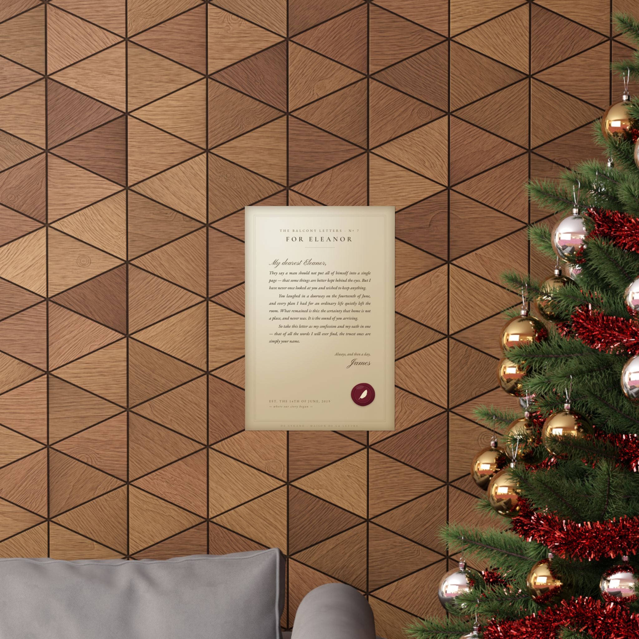 La Lettre — Your Love Letter, Made Into Art