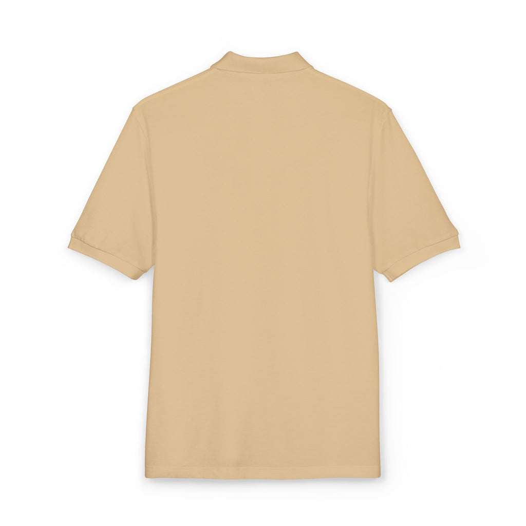 The Gascon | Stone Embroidered Polo Shirt — dC Monogram