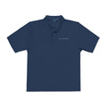The Gazette | Navy Embroidered Polo Shirt — Signature Wordmark