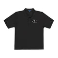 The Bergerac | Black Embroidered Polo Shirt — dC Monogram